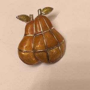 Pair of Pears Brooch